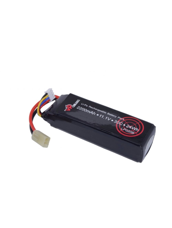 Vapextech Airsoft 11.1V 2200mAh 30C LiPo Battery with Case (LP020)
