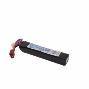 Vapextech Airsoft Battery 11.1V 800mAh 25C LiPo Stick Battery with Case (LP103A)