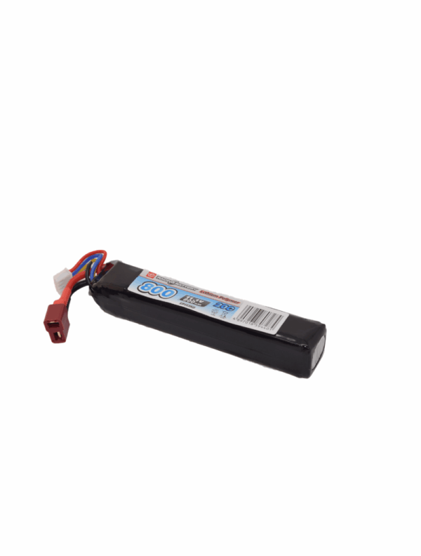 Vapextech Airsoft Battery 11.1V 800mAh 25C LiPo Stick Battery with Case (LP103A)