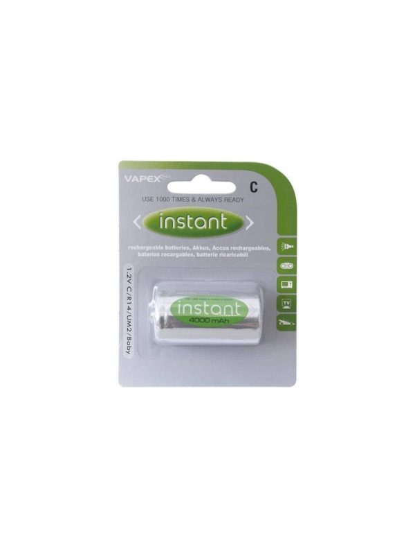Vapextech C Size 4000mAh NiMH LSD Rechargeable Battery