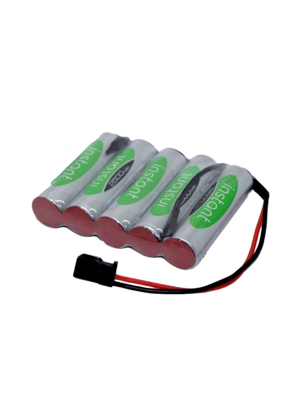6V 2500mAh NiMH Battery Pack Flat Instance Vapextech RX