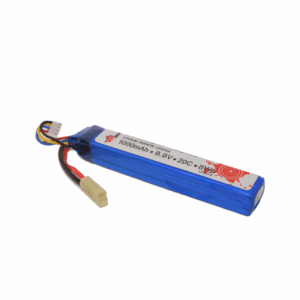 9.9V 1000mAh LiFePO4 Battery Vapextech Flat 20C Airsoft LF95118