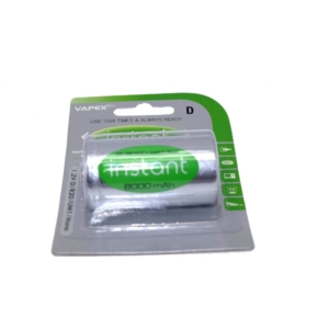 Vapextech D Size 8000mAh NiMH LSD Rechargeable Battery