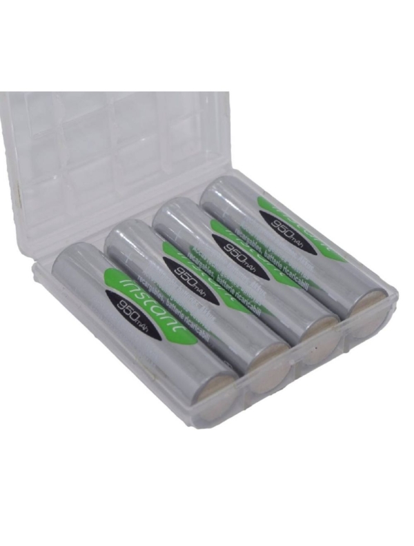 Vapextech 4 x AAA 950mAh NiMH LSD Rechargeable Batteries