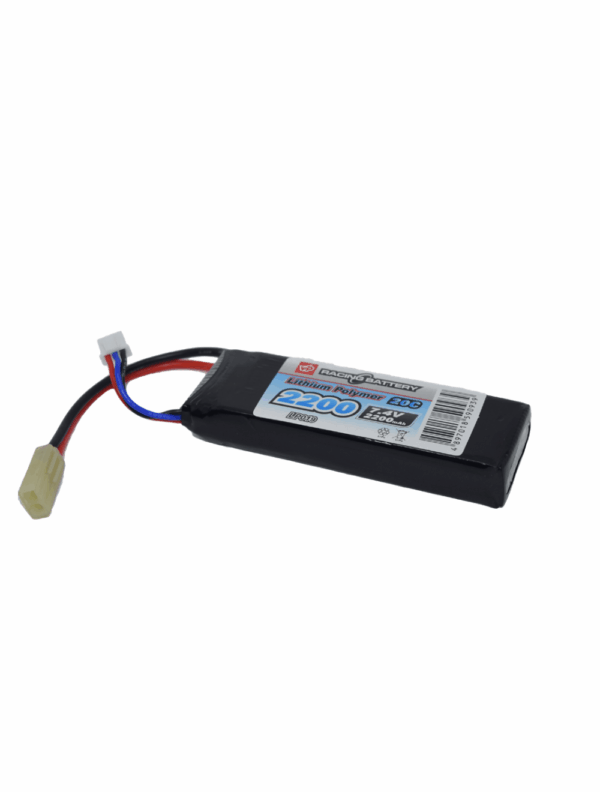 Vapextech Airsoft 7.4V 2200mAh 25C LiPo Stick Battery with Case (LP019B)