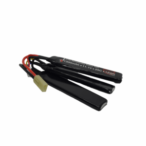 Vapextech Airsoft 11.1V 1300mAh 25C LiPo Cranstock Battery with Case (LP304)