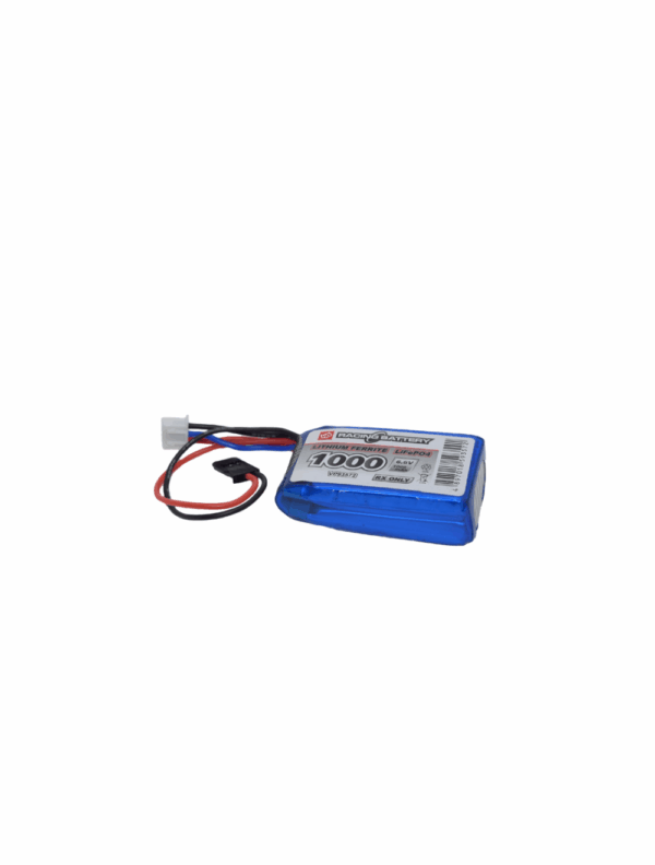 6.6V 1000mAh LiFe RX Battery Pack Vapextech Flat