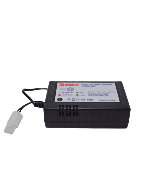 Airsoft Charger NiMH 8.4V 9.6V 12V Auto 1000mA or 2000mA Vapextech - Image 3